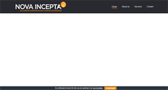 Desktop Screenshot of novaincepta.com